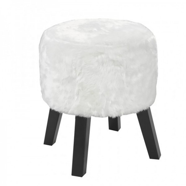 FOOT STOOL WHITE